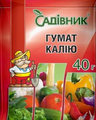 Гумат калію, 40 г